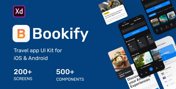 Bookify UI Kit Bookify UI Kit - Image 1