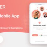 Dater - Figma Dating UI Kit For Mobile App