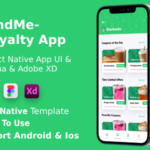 Loyalty App | React Native | Figma + XD FREE | Life Time Update | FindMe