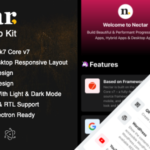 Nectar - Framework7 Mobile Web App Kit