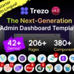Trezo - Tailwind, Material, Bootstrap, React, Angular, Vue, Laravel & .NET Admin Dashboard Template