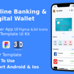 Werolla Online Banking & Digital Wallet ANDROID + IOS + FIGMA | UI Kit | Flutter